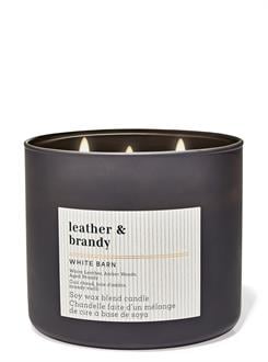 Leather & Brandy / Büyük Mum