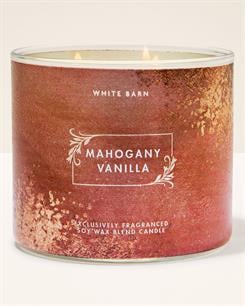 Mahogany Vanilla / Büyük Mum