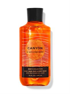 Mens Canyon / 3'ü 1 Arada Saç,Yüz ve Vücut Şampuanı