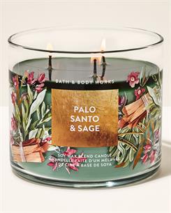 Palo Santo & Sage / Büyük Mum