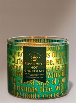 Peppermint Hot Chocolate / Büyük Mum
