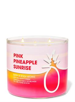 Pink Pineapple Sunrise / Büyük Mum
