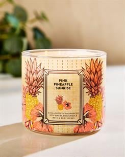 Pink Pineapple Sunrise / Büyük Mum
