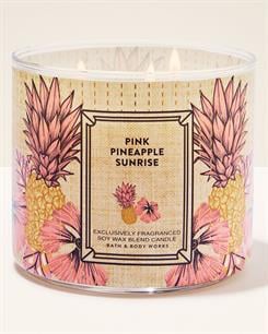 Pink Pineapple Sunrise / Büyük Mum