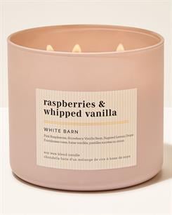 Raspberries & Whipped Vanilla / Büyük Mum