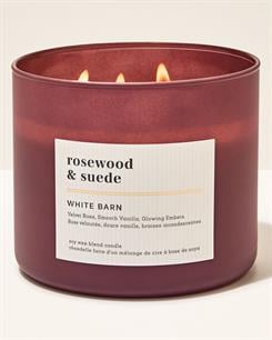 Rosewood & Suede / Büyük Mum