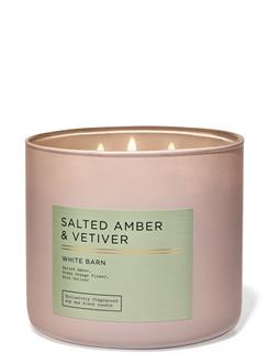 Salted Amber & Vetiver / Büyük Mum