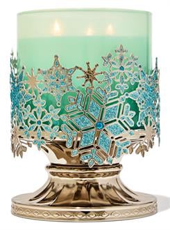 Stained Glass Snowflakes / Büyük Mumluk