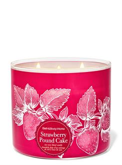 Strawberry Pound Cake / Büyük Mum