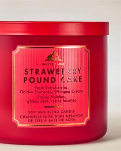 Strawberry Pound Cake / Büyük Mum
