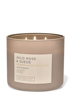Wild Rose & Suede / Büyük Mum