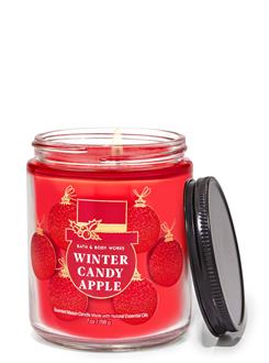 Winter Candy Apple / Küçük Boy Mum