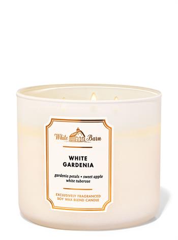 White Gardenia / Büyük Mum