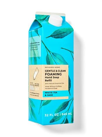 White Tea & Sage / Refill Köpük Sabun