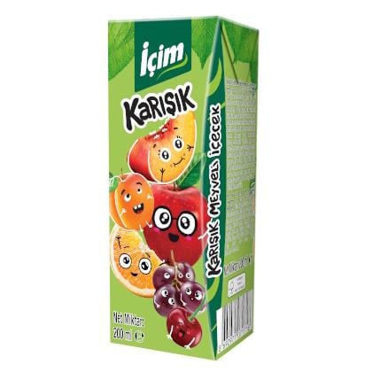 ÜLKER İÇİM 200ML KARISIK MEYVELI IÇECEK KL:1*27