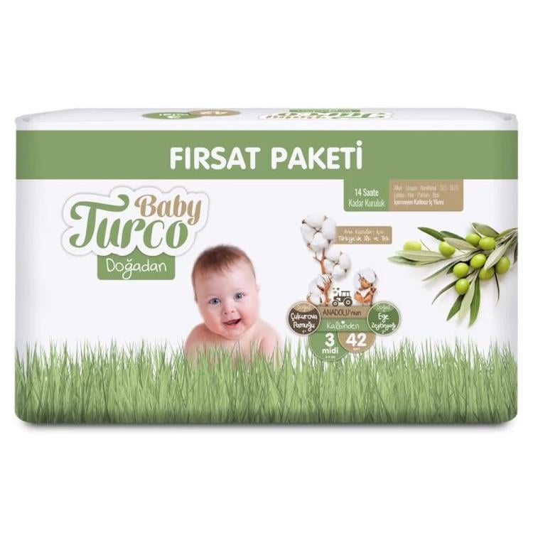 BABY TURCO DOGADAN 3 NO  FIRSAT PAKETİ 42 Lİ
