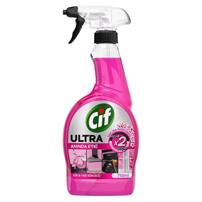 CIF SPREY 750 ML ULTRA ANINDA ETKI SAKURA