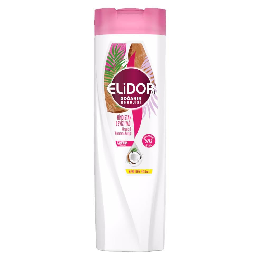 ELIDOR 400 ML ŞAMPUAN HİNDİSTAN CEVİZİ *18