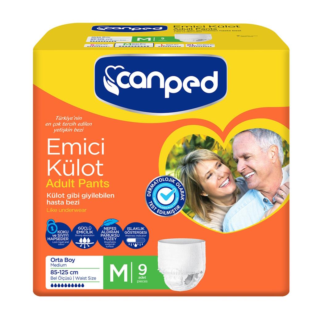 CANPED EMICI KULOT MEDIUM 9 LU ORTA *8