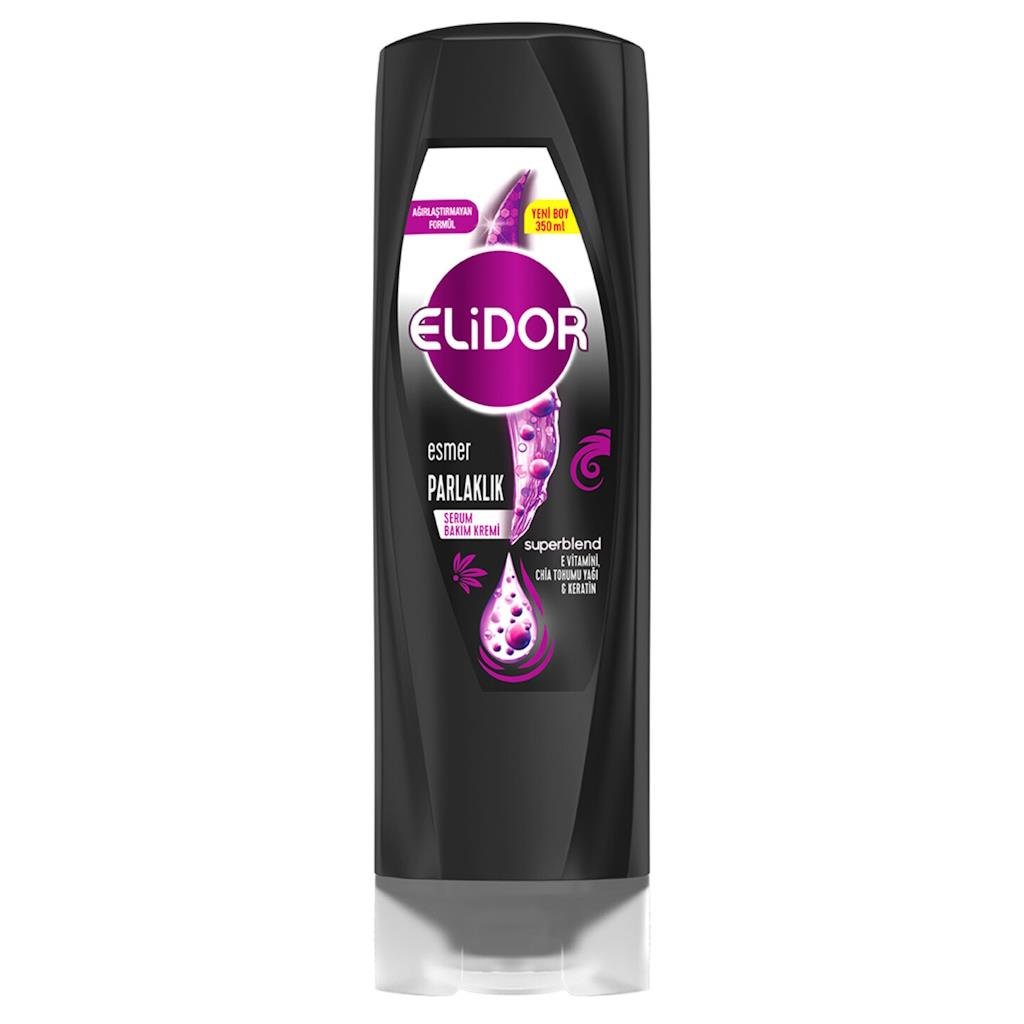 ELIDOR SAC BAK.KREMI 350 ML ESMER PARL.SIYAH*16