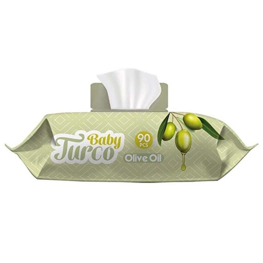 BABY TURCO ISLAK HAVLU ZEYTİNYAĞLI 90 LI