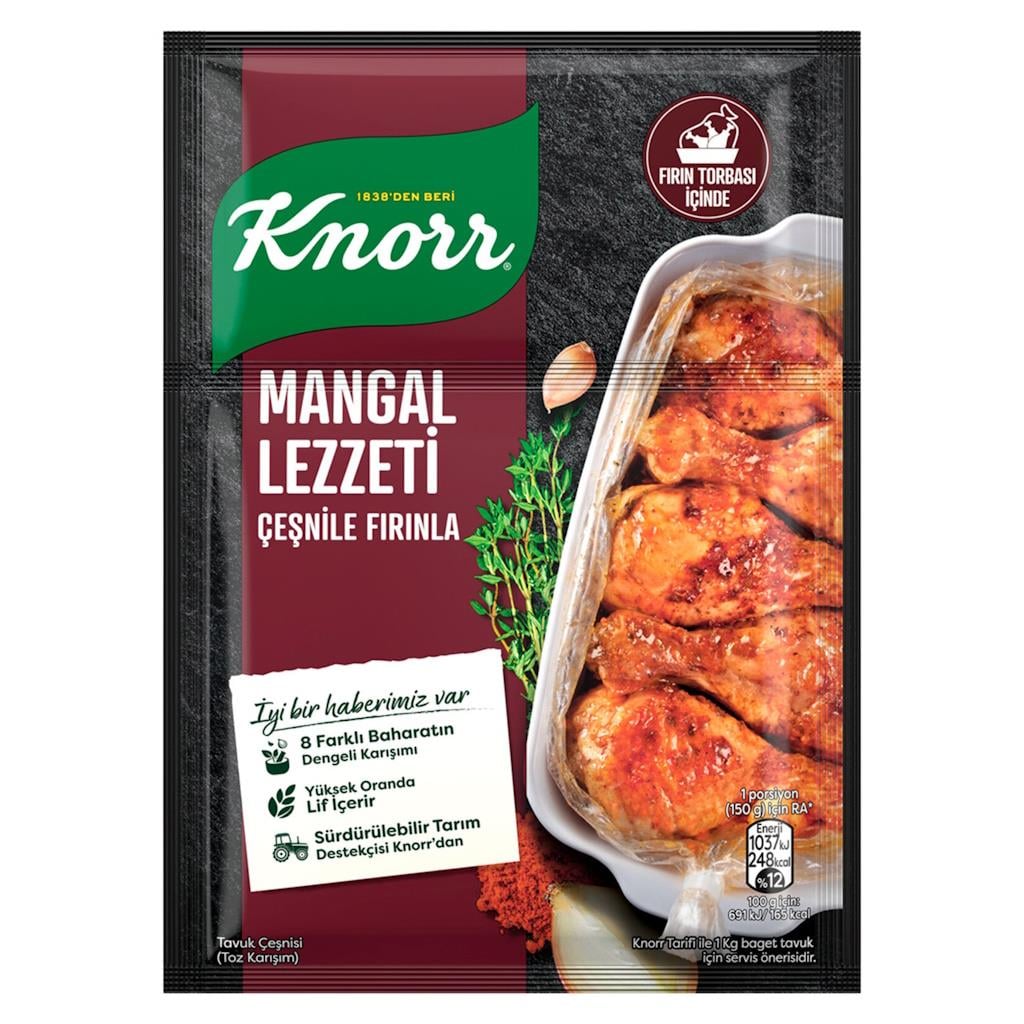 KNORR FIRINDA TAVUK CESNI 29 GR MANGAL LEZZ.