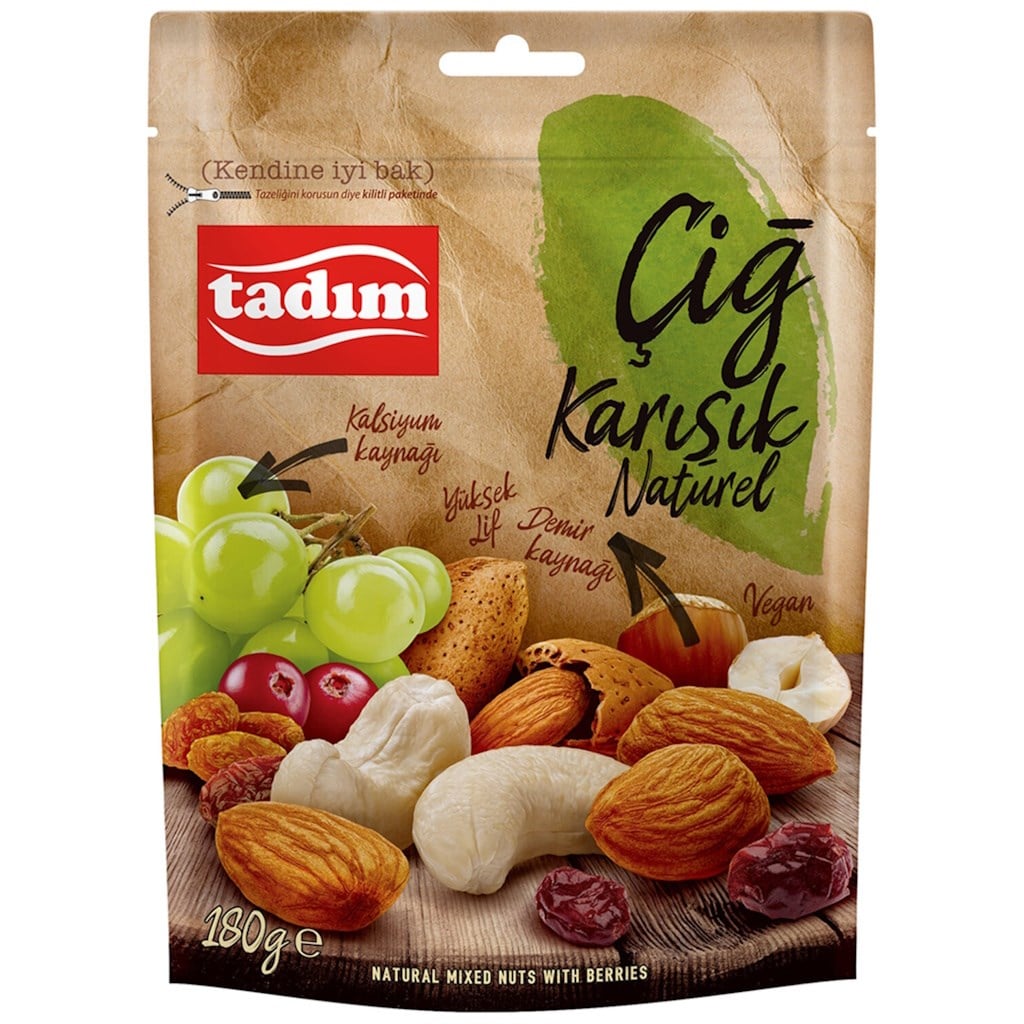 TADIM 180 GR CIG KARISIK NATUREL KURUYEMIS 1*16