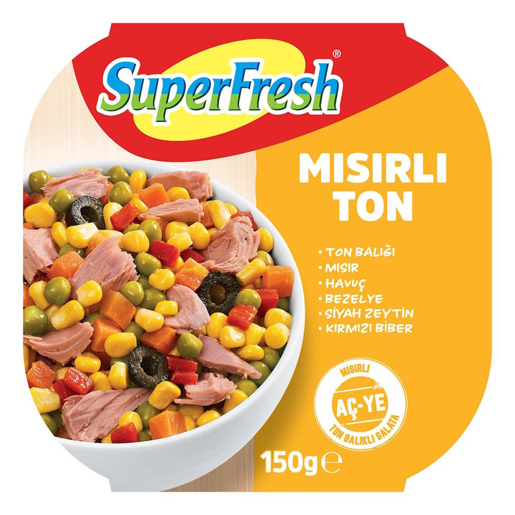 SUPERFRESH TON BALIGI MISIRLI TON 150 GR