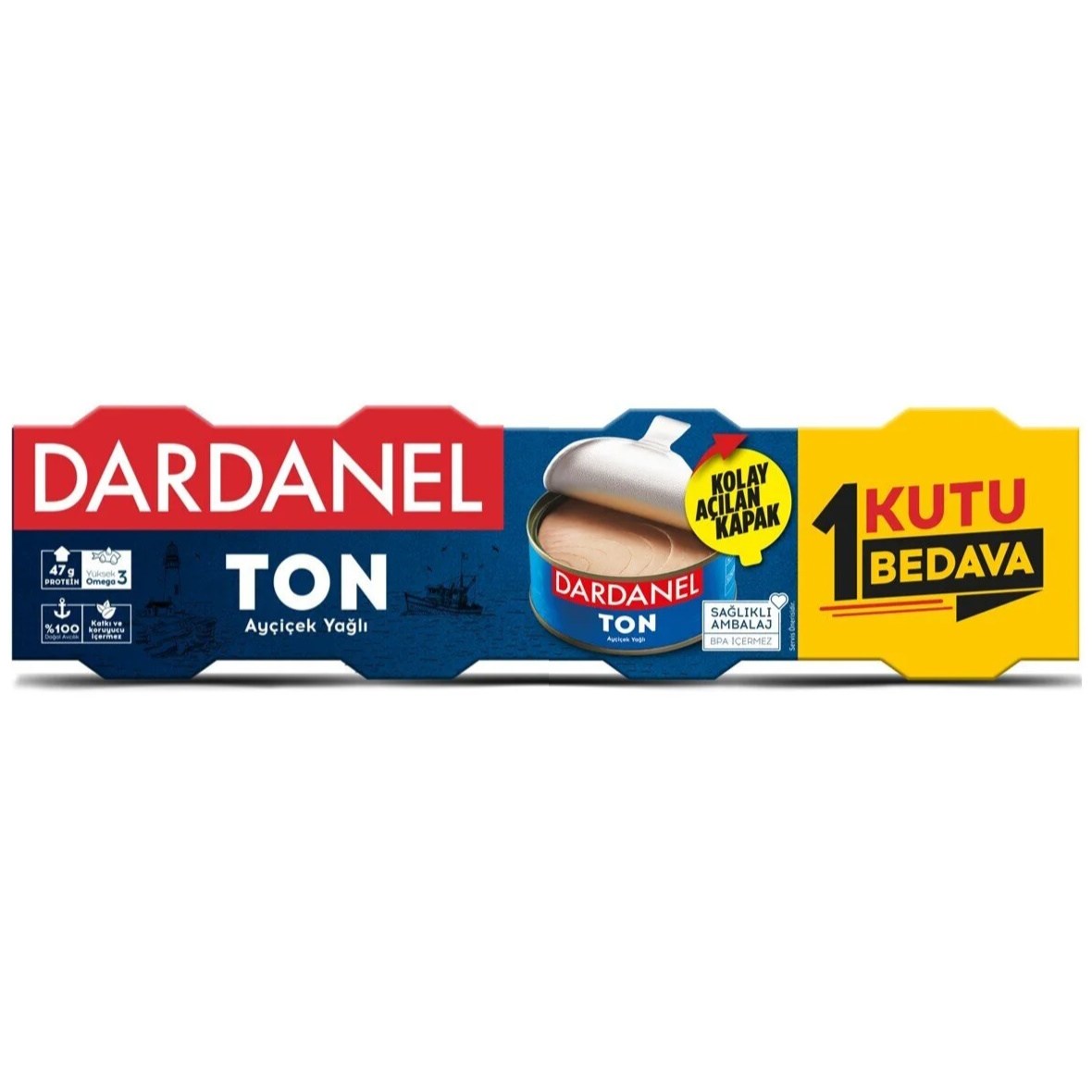 DARDANEL TON BALIK AYCICEK YAGLI 3+1 HEDIYELI 300G