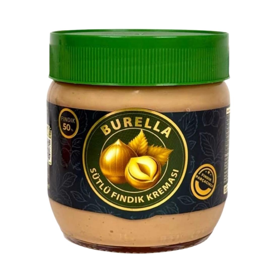 BURELLA SUTLU FINDIK KREMASI 400 GR % 50 FINDIK