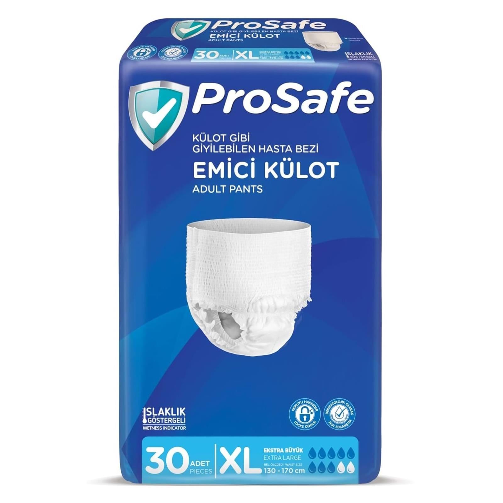 CANPED PROSAFE KÜLOTL.30 LU HASTA BEZI XL *2