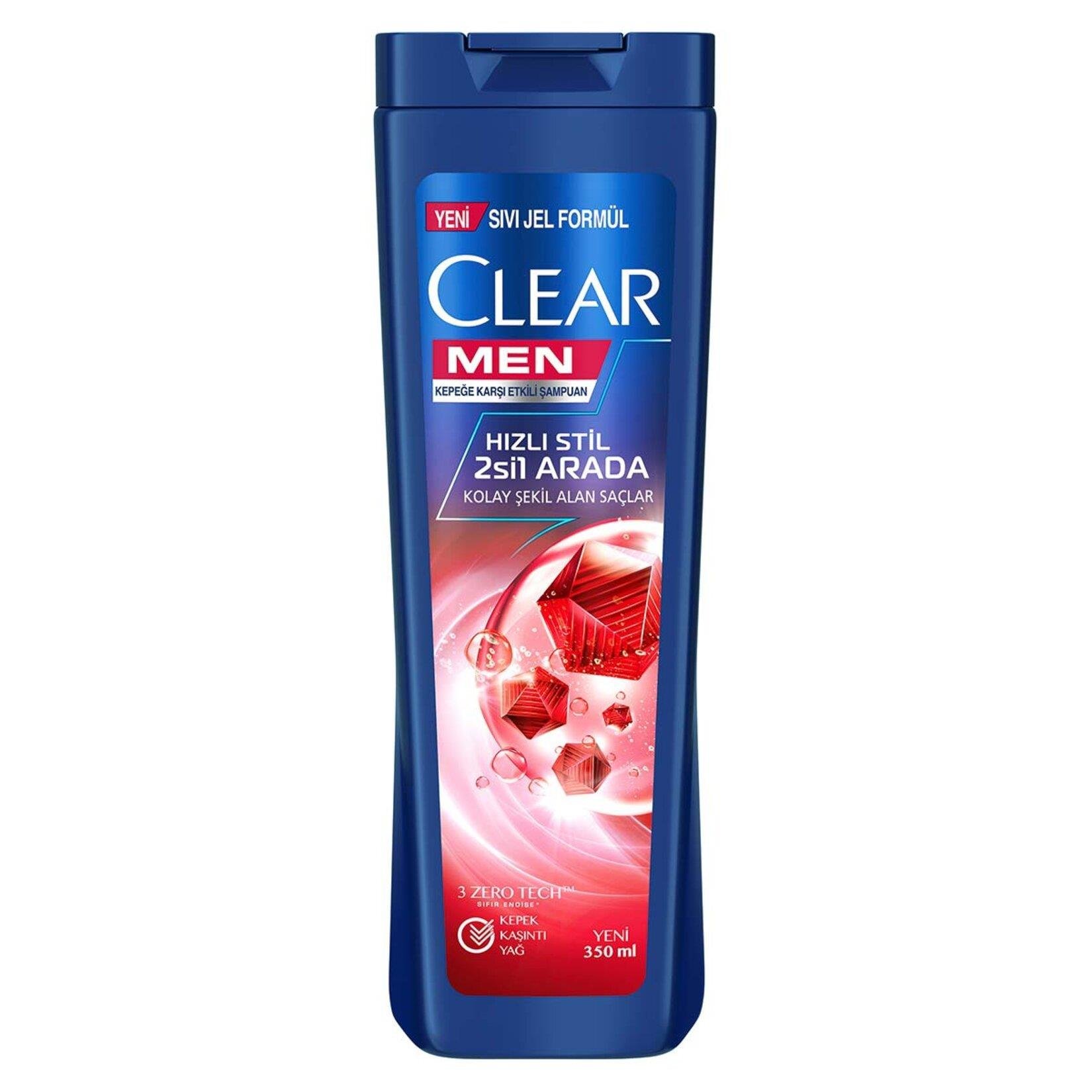 CLEAR MEN 350 ML HIZLI STIL 2IN1