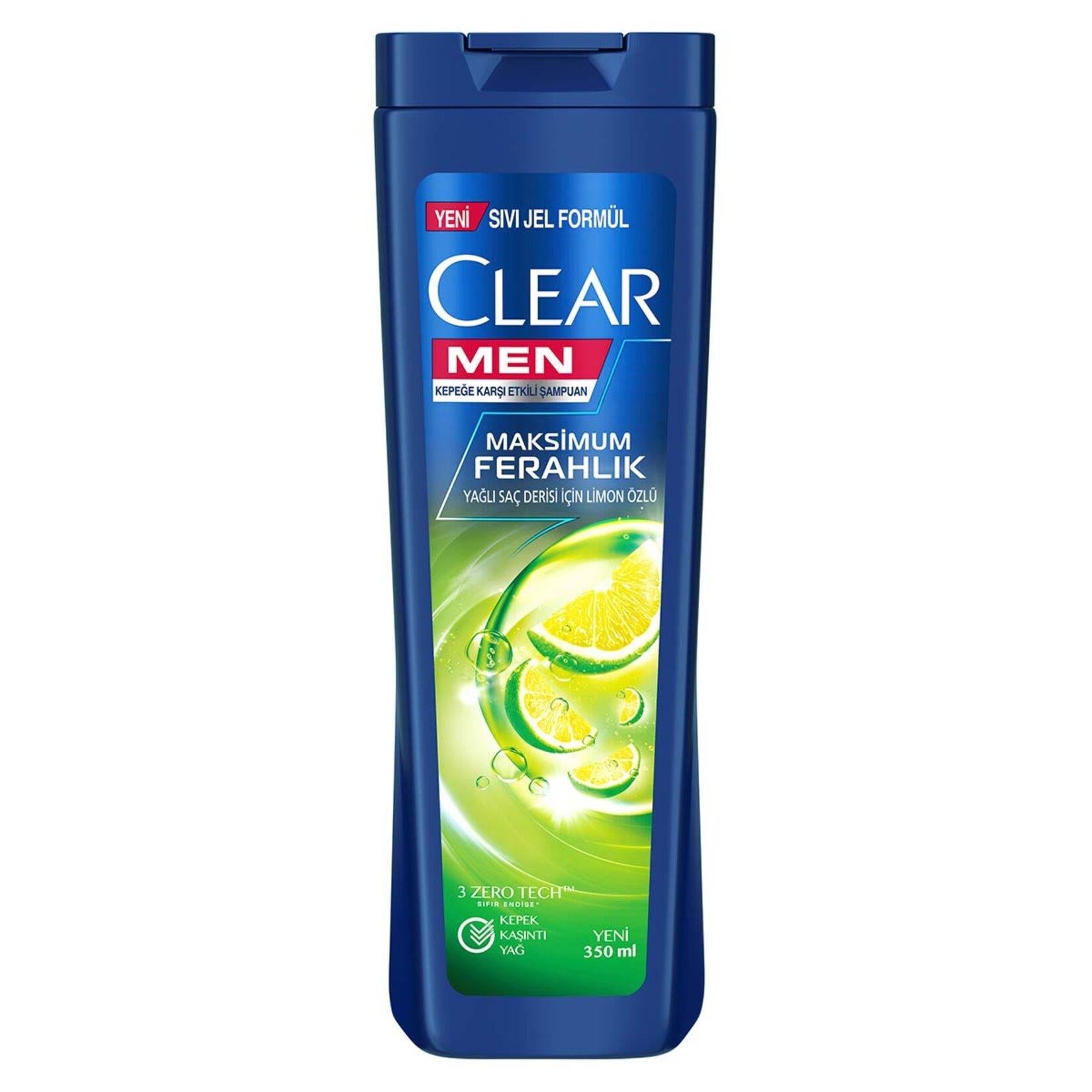 CLEAR MEN 350 ML MAKSIMUM FERAHLIK