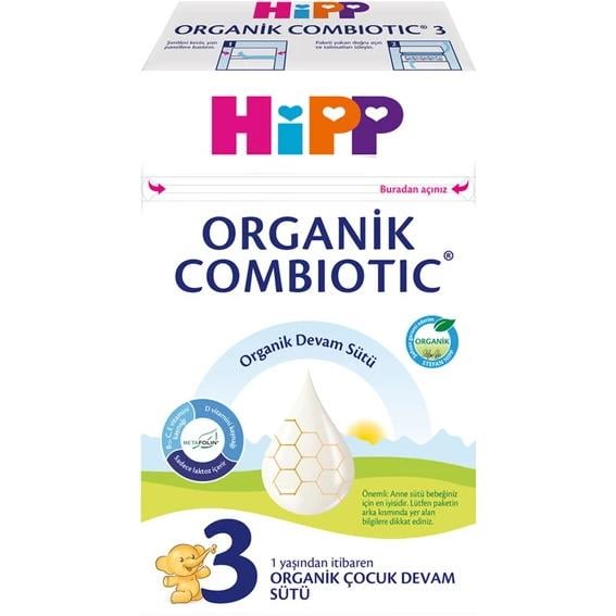 HIPP MAMA 600 GR ORGANIK COMBIYOTIK B.SÜTÜ NO:3*4