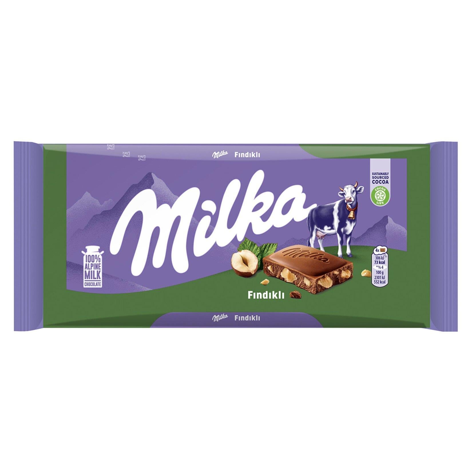 Milka Fındıklı Çikolata 80gr