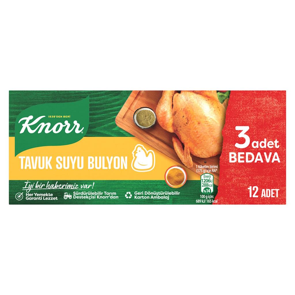 Knorr Tavuk Bulyon Ekonomik Paket 120g