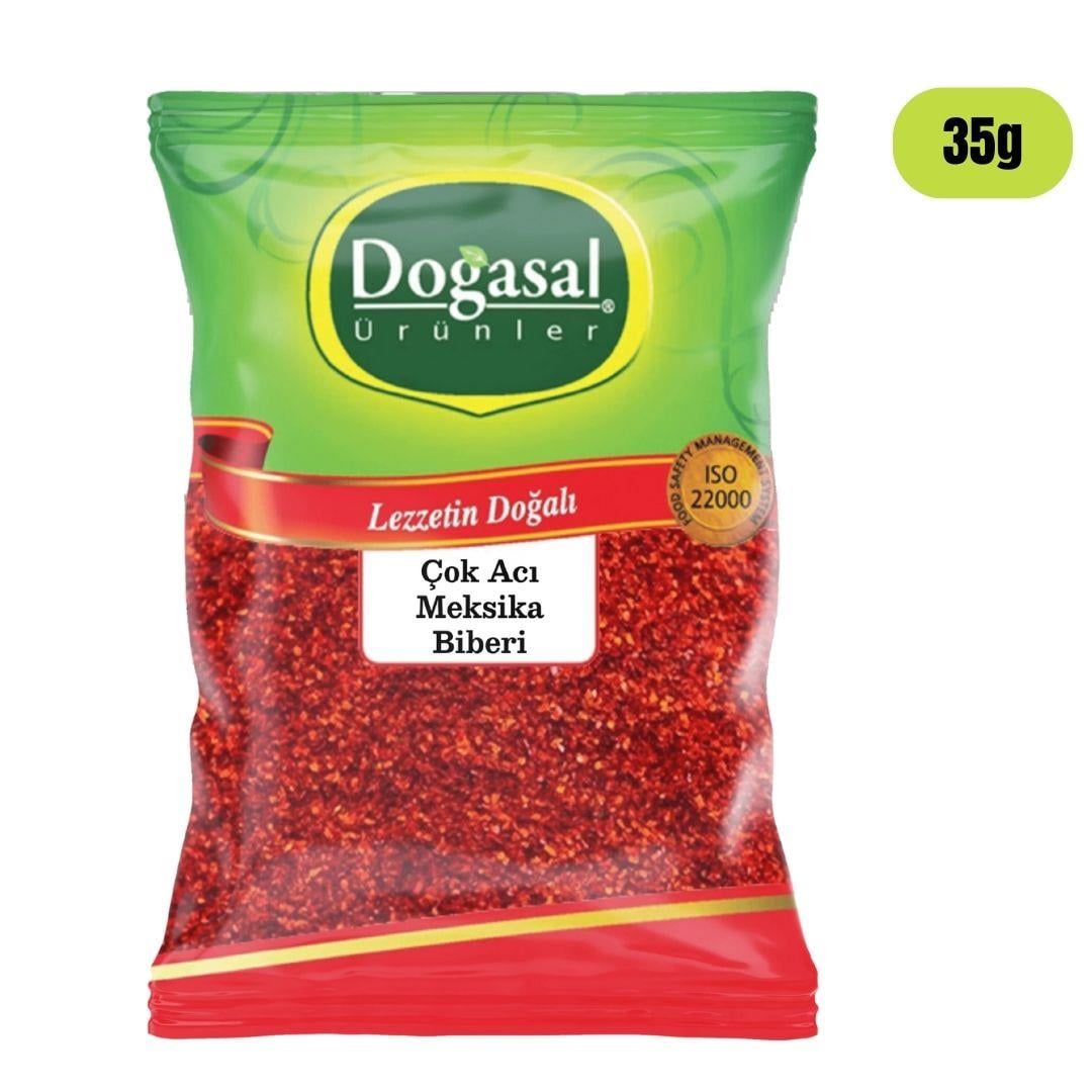Doğasal Çok Acı Meksika Biberi 35g