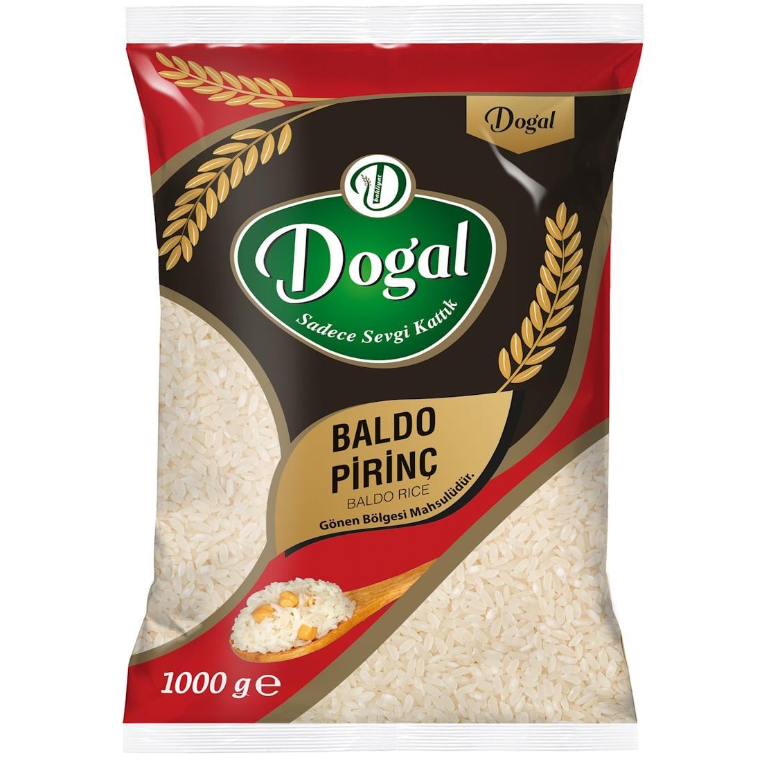Doğal Gönen Baldo Pirinç 1kg