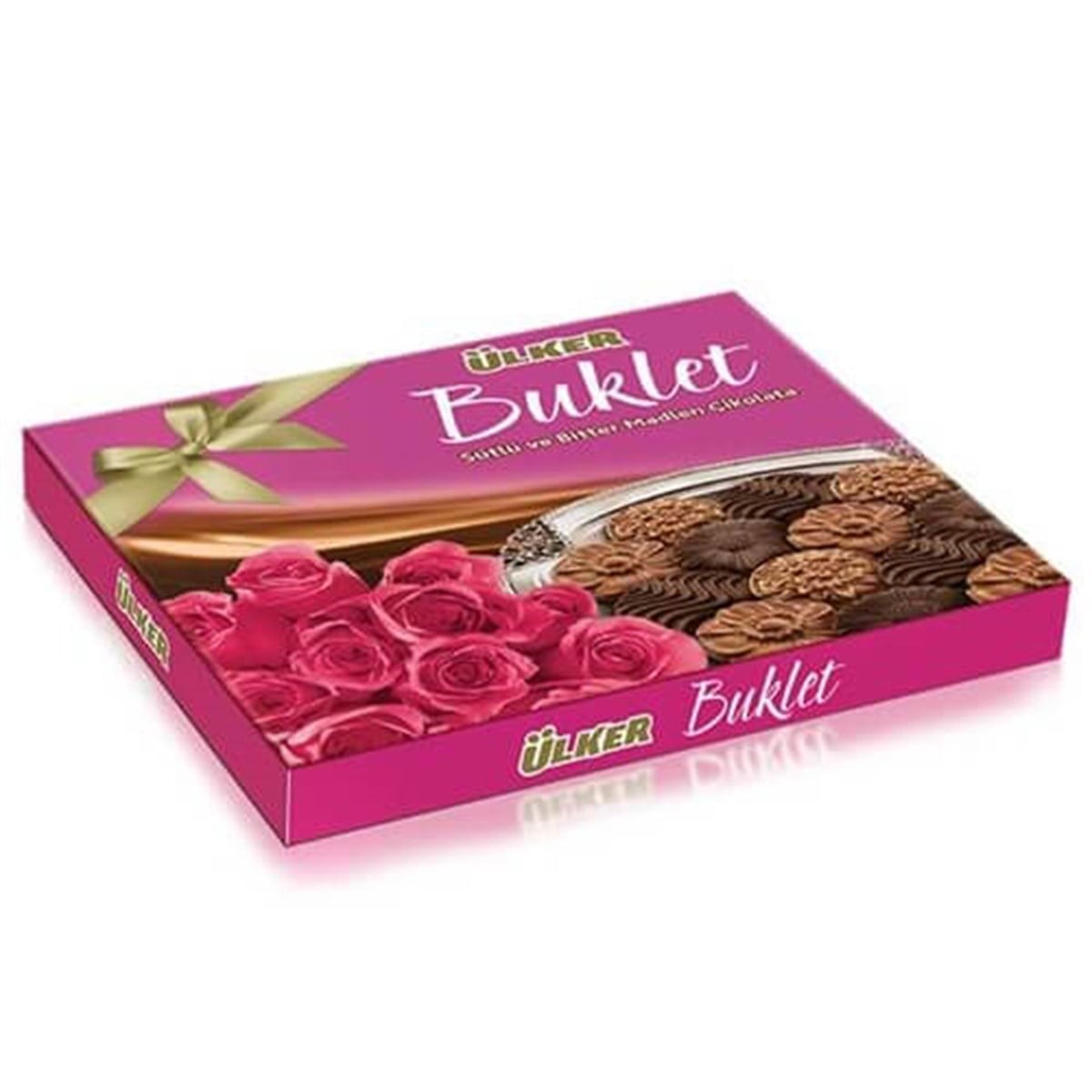 ÜLKER BUKLET MAGLEN ÇIK PEMBE 208 GR 1*6