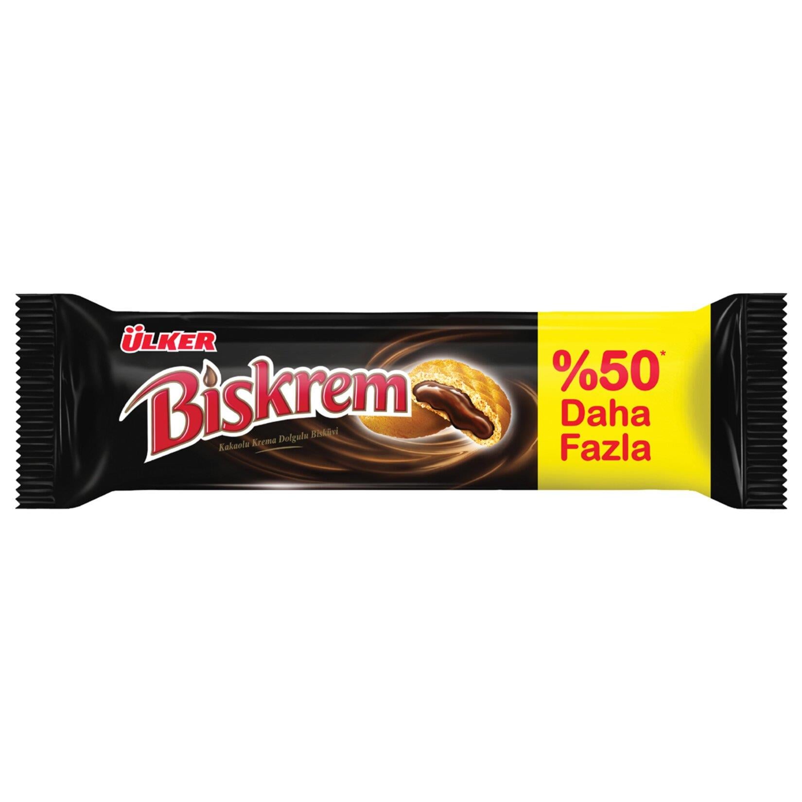 Ülker Biskrem Kakaolu Krema Dolgulu Bisküvi 150g