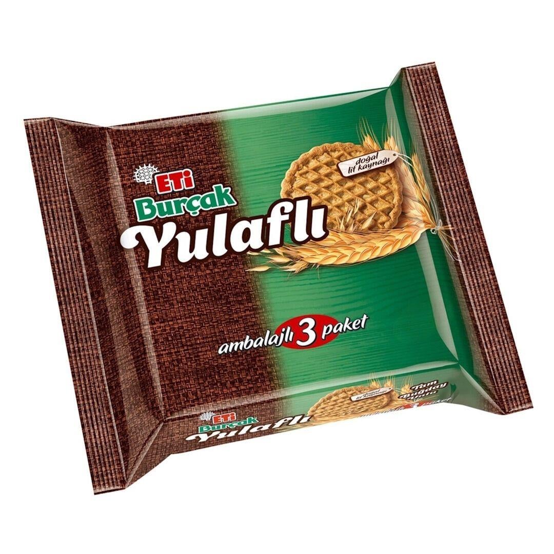 Eti Yulaflı Bisküvi Çoklu Paket 3x125g