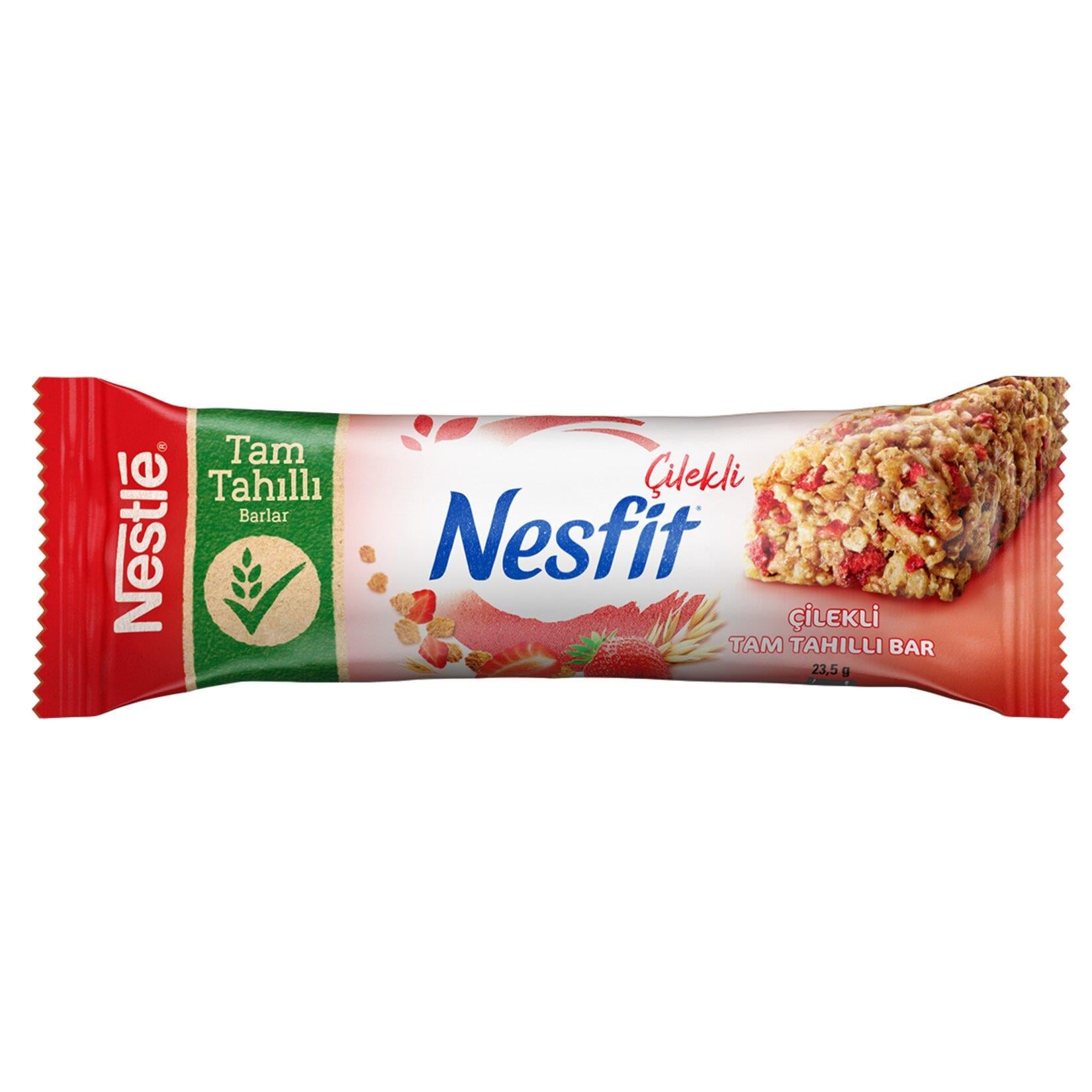 Nestle Nesfit Çilekli Bar 235g