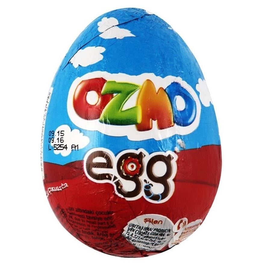 Şölen Ozmo Egg 20g Çikolatalı Yumurta Kafa