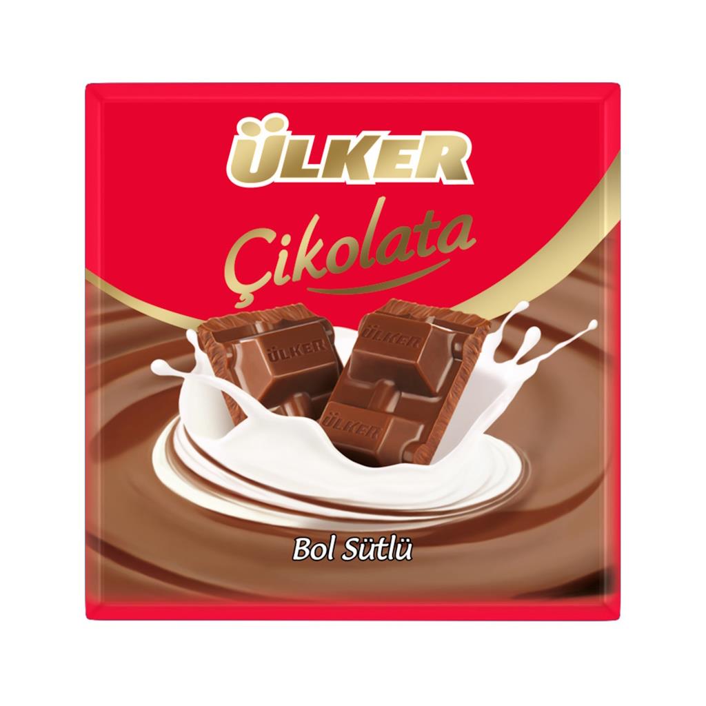 Ülker Kare Çikolata 60g Sütlü