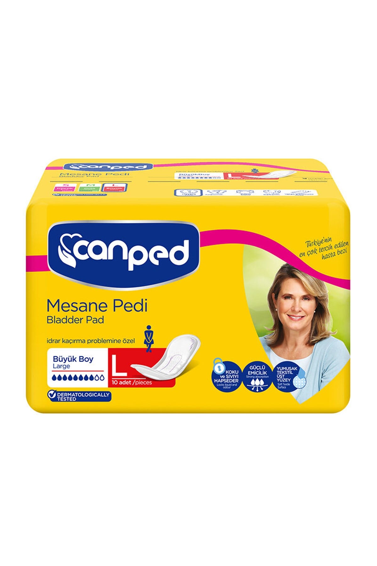 CANPED MESANE PEDI BÜYÜK BOY 10LU*12