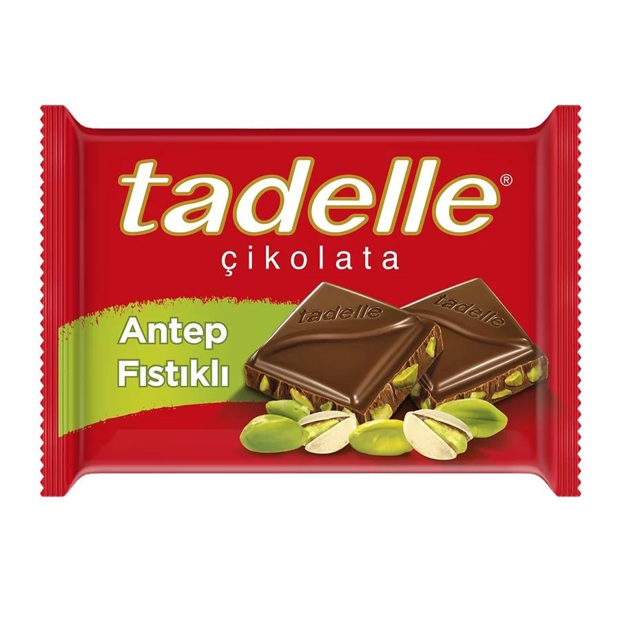 Tadelle Çikolata Antep Fıstıklı 60g
