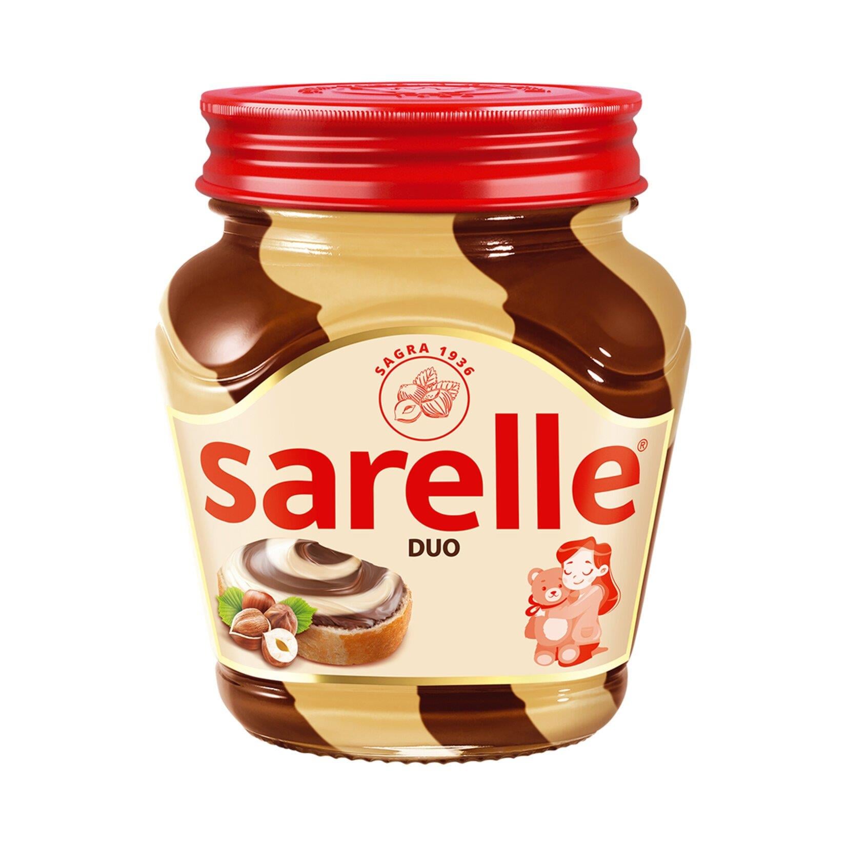 Sarelle Duo Sütlü Kakaolu Fındık Kreması 350g