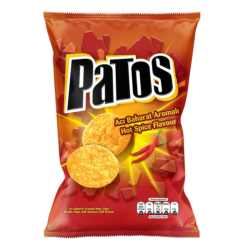 Patos Acı Baharatlı Süper Boy 131g