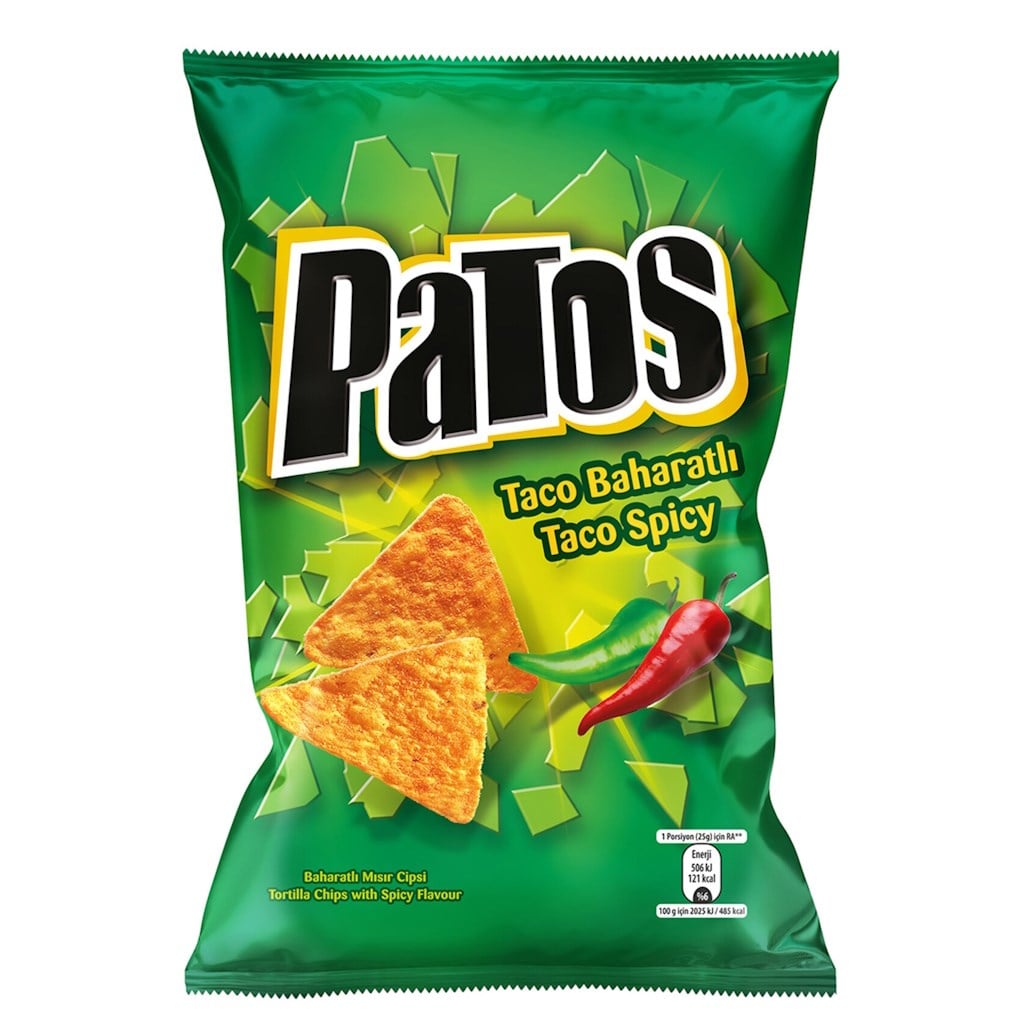 Patos Taco Baharatlı Süper Boy 109 gr