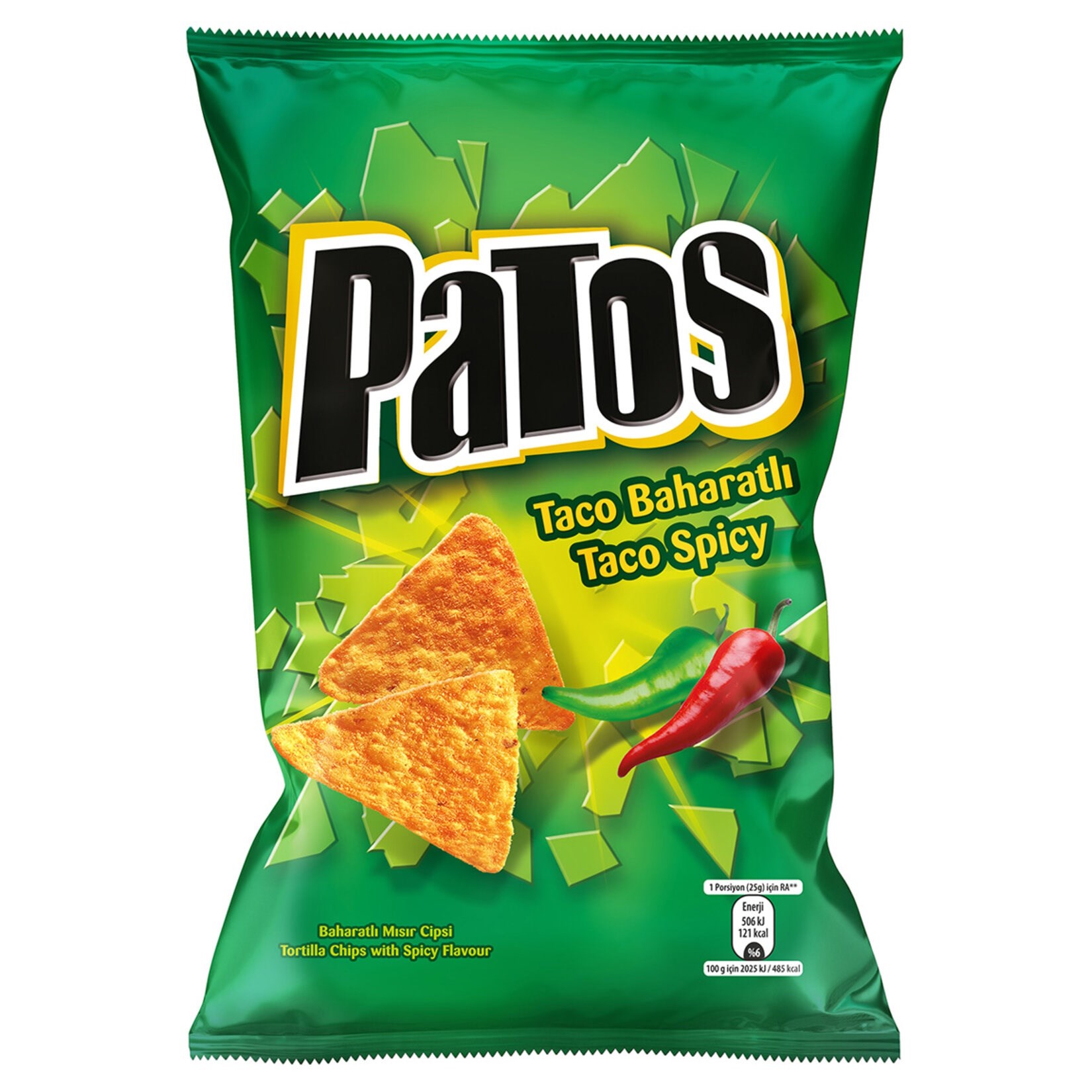 Patos Baharat Aromalı Cips 195g Parti Boy